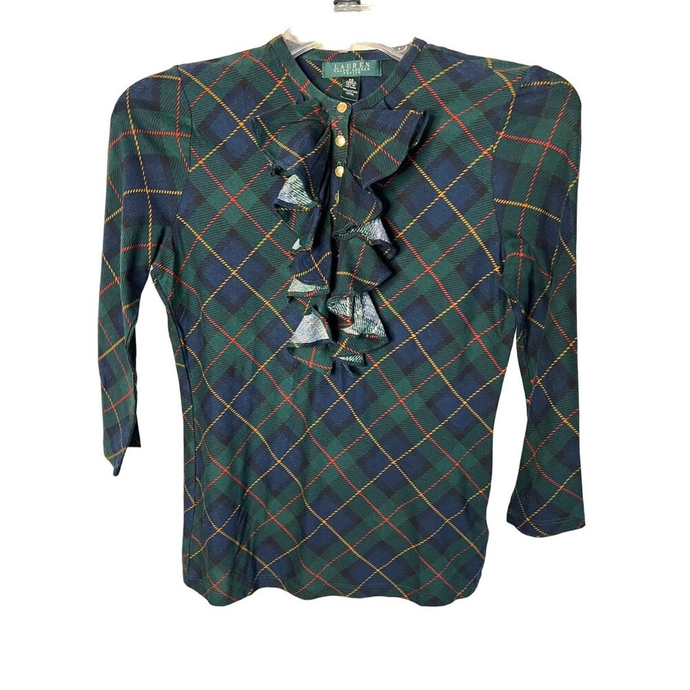 Lauren Ralph Lauren Petite Small tartan Cotton